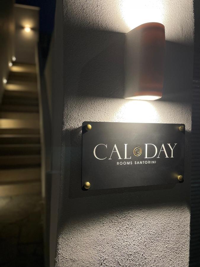 Cal Day Rooms Santorini Perissa  Bagian luar foto
